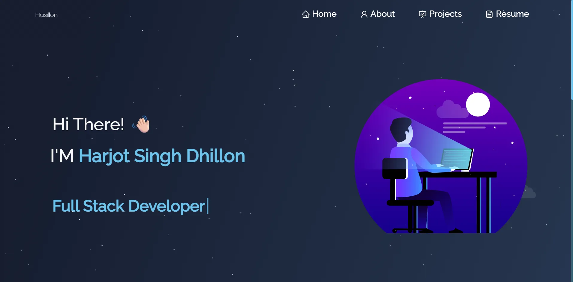 Harjot's Portfolio Website